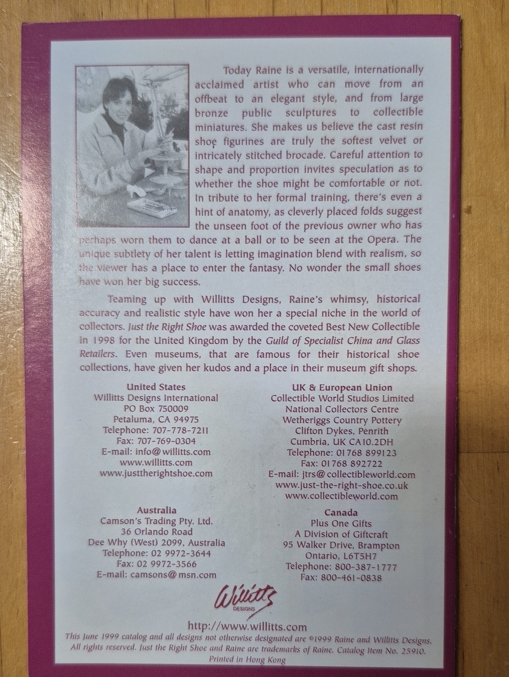 Just the Right Shoe® by Raine "WAVE" (Circa 1998) - Picture 9 of 12